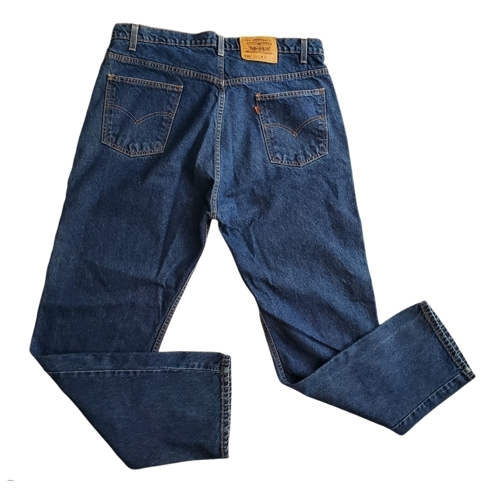 VTG Levi's 505 Orange Tab 40 x 32 Straight Leg Regular Fit‎ Denim Jeans